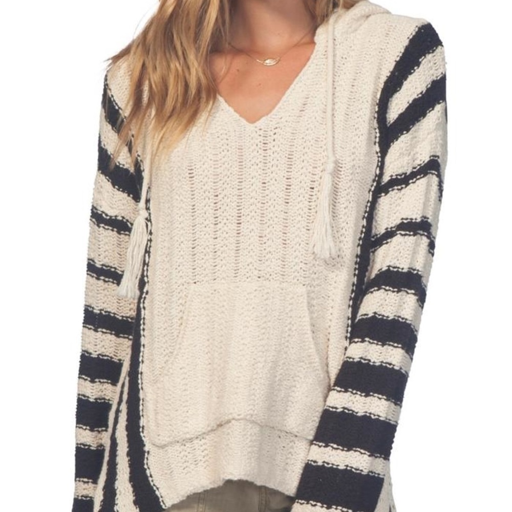 NWT rip curl beach hoodie sweater